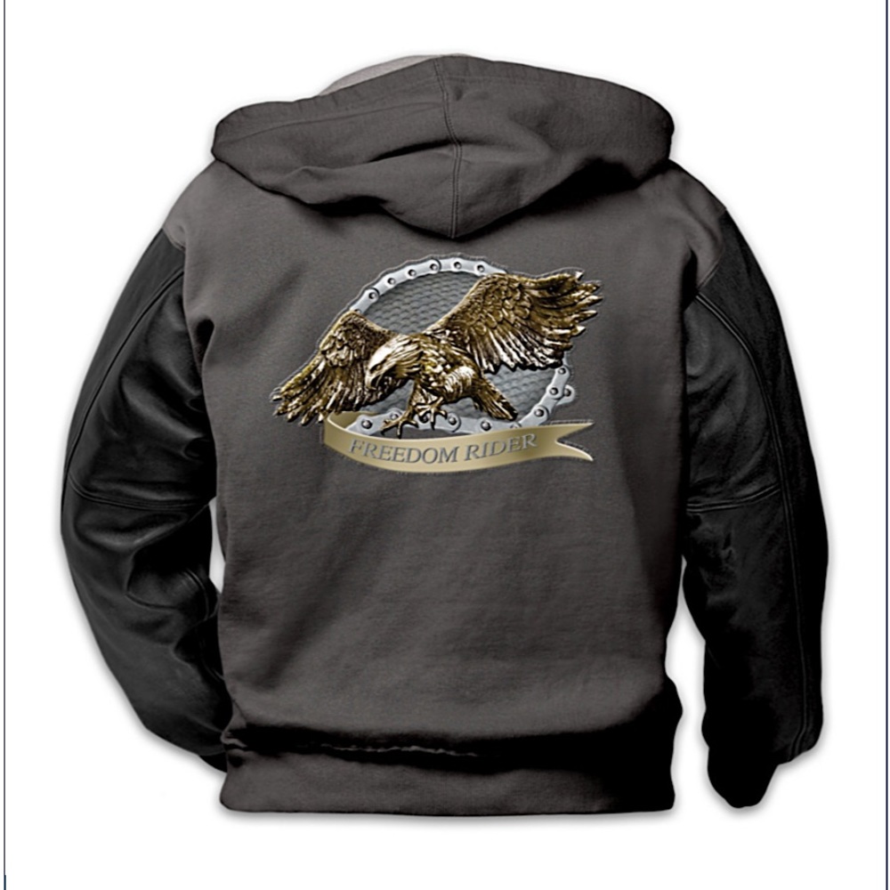 🎉HP🎉 The Bradford Exchange Freedom Rider Men’s Jacket